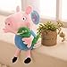 TTHH Peppa Pig Plush, Pig Peppa George Peppa Daddy Mommy Peppa Plush Toy Collection, Cute Family Pack Peluche Giocattoli Bambini Regali George