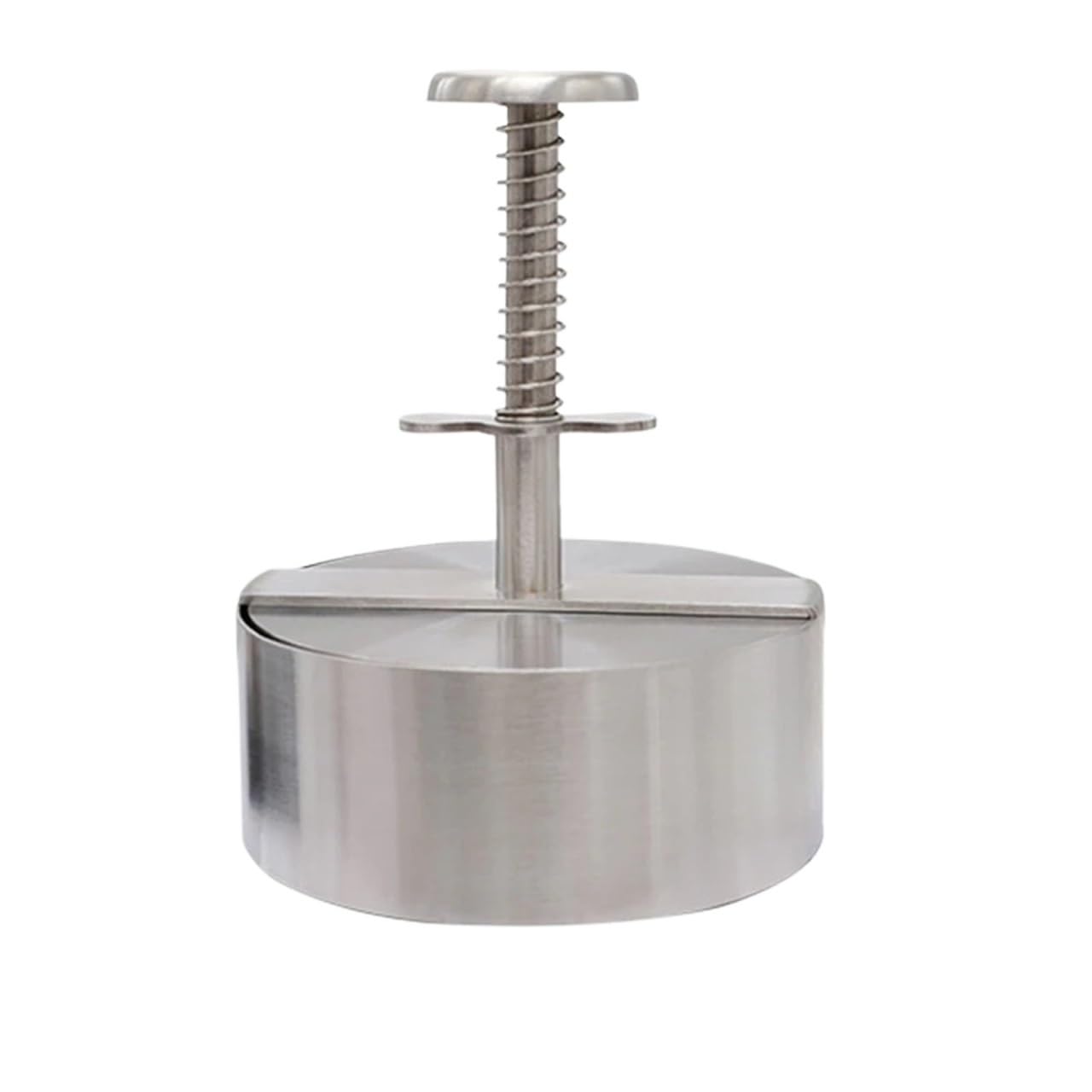 Stampo riso acciaio inox Pressa for hamburger e patty | Utensili for barbecue for manzo da cucina con spessore regolato dello stampo manuale(14cm)