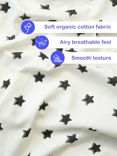 Image of Kidbea Kids Cotton Clothing Set | Ultra-Soft Printed Half Sleeve T-shirt & Shorts Set Comfort Fit Casual Wear for Boys & Girls