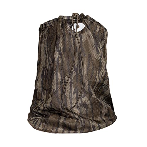 Mossy Oak Standard Camo Mesh Hunting Mask, Original Bottomland, One Size