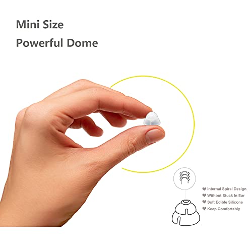 (7Mm/9Mm/12Mm * 12 Packs) Hearing Aid Amplifier Domes Accessory Double Layer Domes Set For Open Fit Rite With Carry Case #TOP3