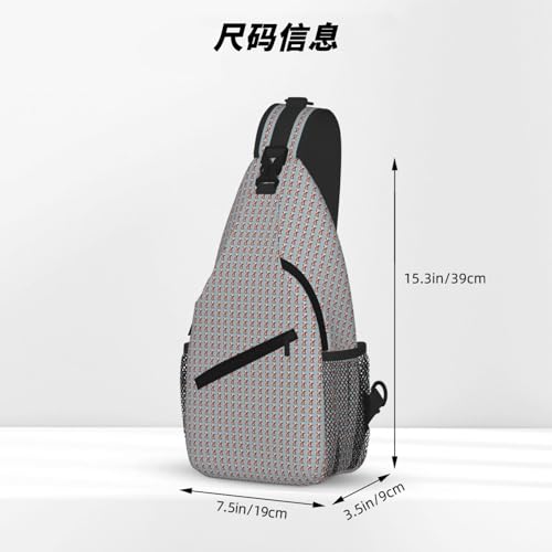 Mochila de vaca con correa diagonal ajustable y diseño ergonómico de pecho 4