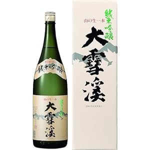 大雪渓 純米吟醸酒 ［ 日本酒 長野県 1800ml ］ ［ギフトBox入り］" 