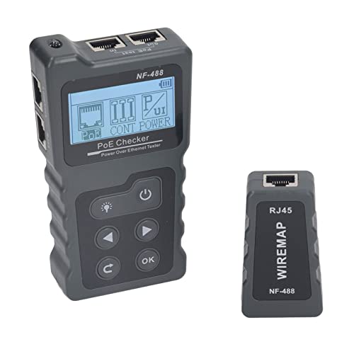 ZIXINNKC �l�b�g���[�N POE �e�X�^�[�������� CAT5 CAT6 �p���[�I�[�o�[�C�[�T�l�b�g�e�X�^�[�`�F�b�J�[���׃��[�v�d�͗p