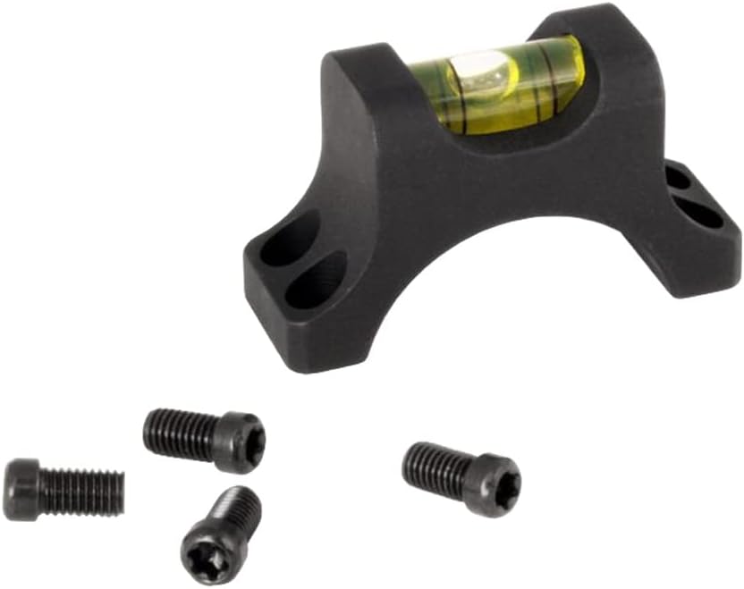 NIGHTFORCE X-Treme Duty 34mm Top Half of Ring with Bubble Level - 4 or 6 Screw Versions - Available with Angle Degree Indicator Mount