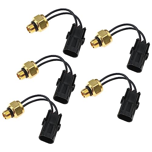 5 sensores de temperatura RE503242 para control de agua en motores de coche