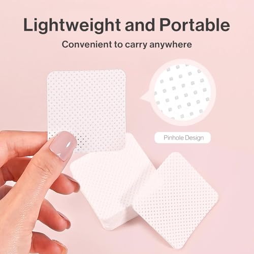 Image of MelodySusie 1050PCS Lint Free Nail Wipes Kit, White Gel Nail Polish Remover Set with 1PCS Acetone Pump Dispenser Bottle 220ml for Professional Soak Off Gel Polish Remover