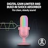 Razer Seiren V3 Chroma - RGB USB Microphone - Supercardioid Condenser Microphone with Tap-to-Mute (Reactive Lighting, Digital Gain Limiter and Integrated Shock Absorber) Quartz #4