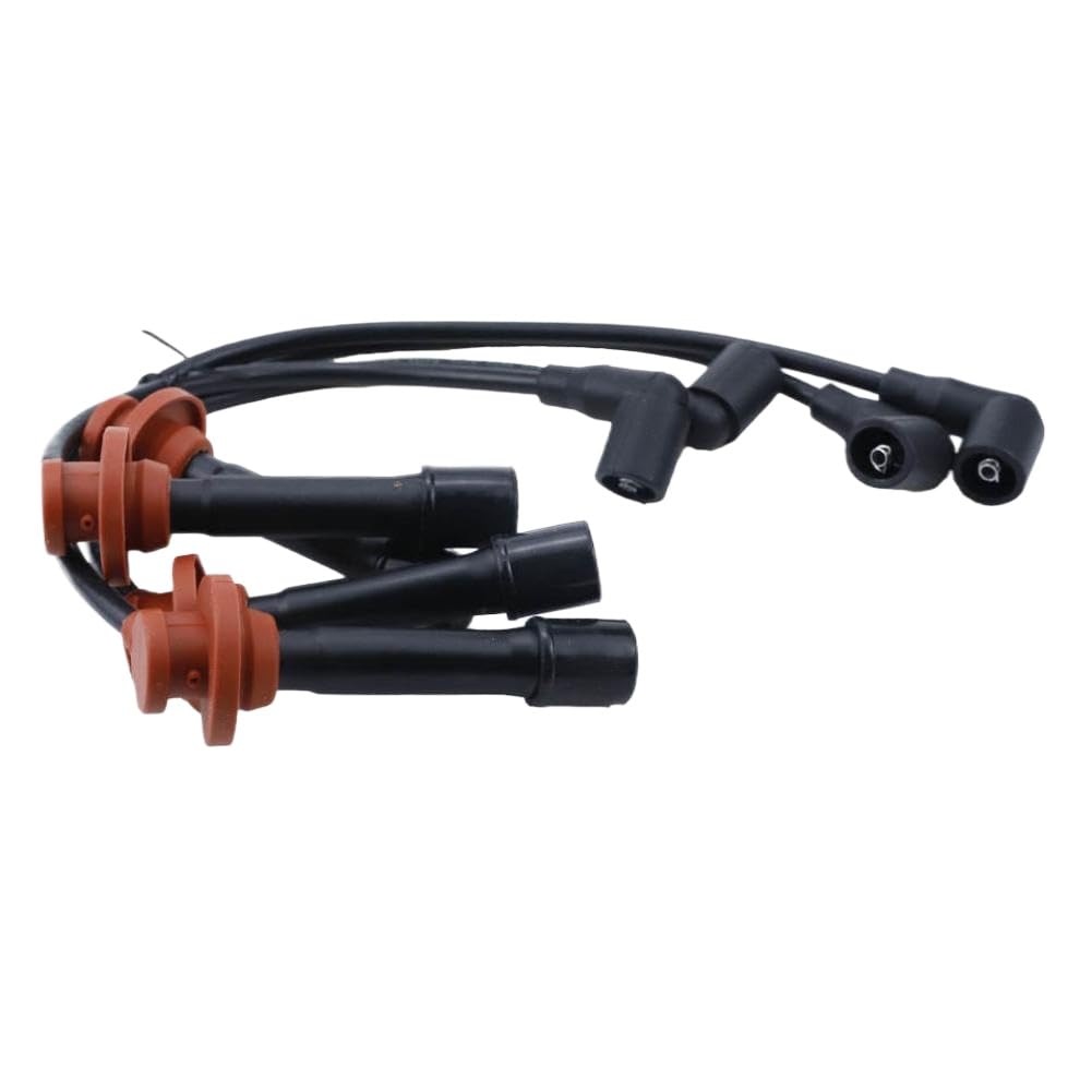 Ignition Wire Set for Cowin QQ QQ3 S11 QQ6 S21 2002-2014 1.0L 1.1L Spark Plug Kit Accessories