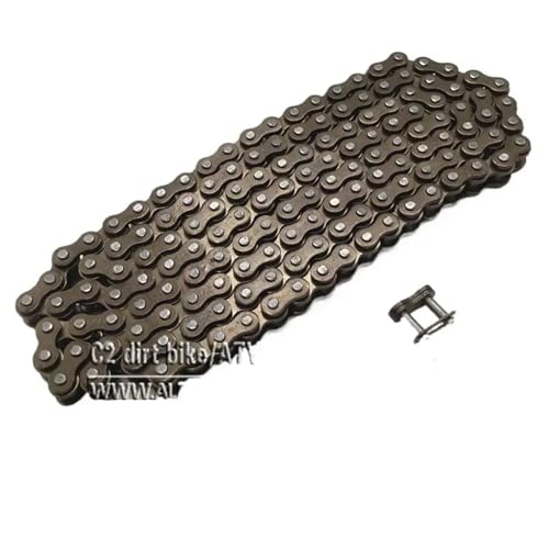 Chaîne 25H motorisation 2T 49cc pour mini dirt quad noir - 2