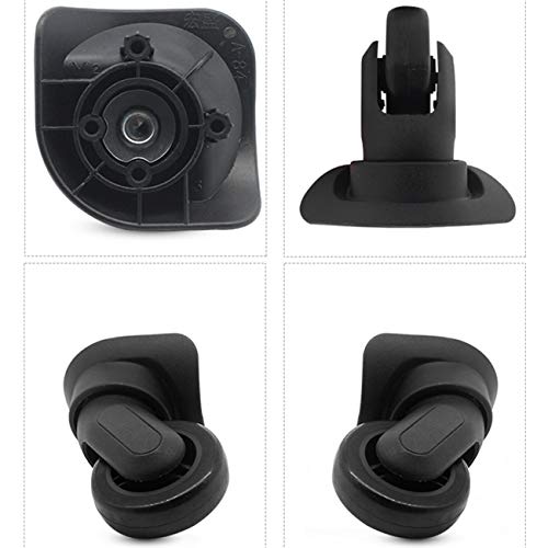2Pcs YF-W063#L Luggage Wheels Mute Suitcase Casters Lockbox Swivels Wheel Replacement Travel Customs Box Repair Accessories3