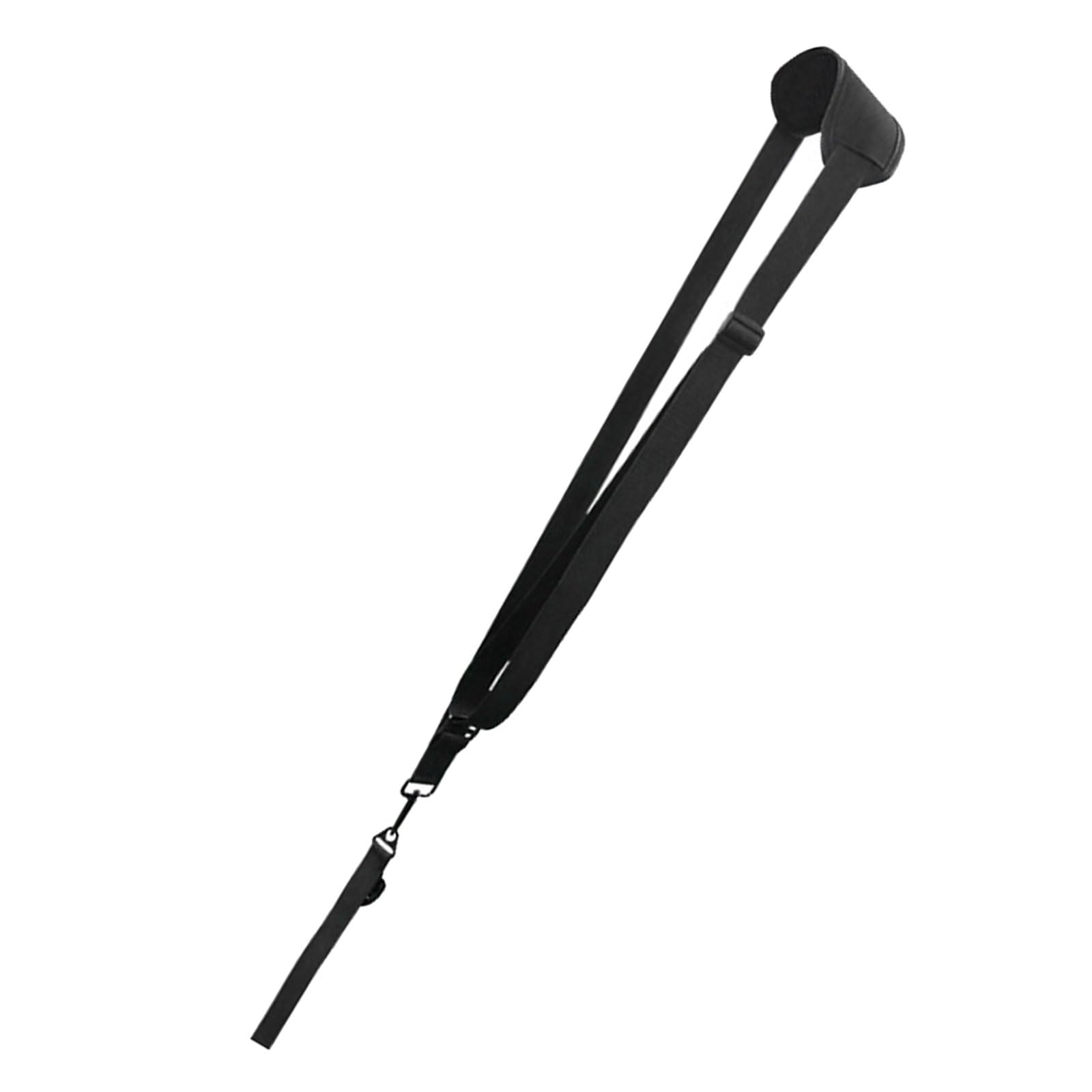 Kaeltsyn Black Ergonomic Lawns Harness With Nonslip Padded Shoulder Belts Trimmer Strap For Gardening Work Brush Cutter Shoulder Harness