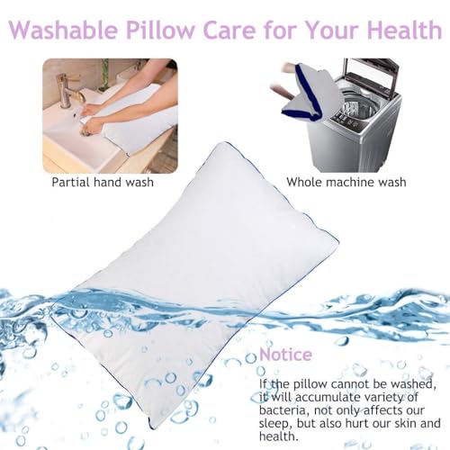 Moonrest Synthetic Down Rectangular Pillow Insert Form - Filled With Down Alternative For Decorative Throw Pillow thumb #4