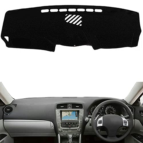 N2Qnice Car Auto Dashboard Cover for Lexus is-F IS250 IS350 IS300 2006-2009 2010 2011 2012 2013 Right Hand Drive Dashmat Pad Carpet Dash Mat