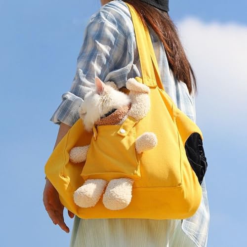 Sac de transport pour chat avec maintien sécurisé et style léger