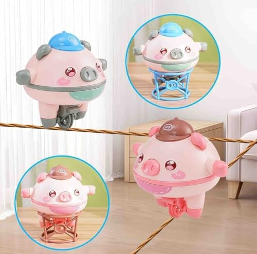 Image of Goyal's Balance Capybara Toy with Track | Musical Light Up Gyroscope Unicycle Toy for Kids | Interactive STEM Learning Educational Toy | Motor Skill Development Fun Game for Boys Girls 3+ Years