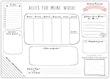 HÖCHSTE QUALITÄT - Im Din A3 Format, mit 25 Blatt als Abreißblock mit höchster Druckqualität