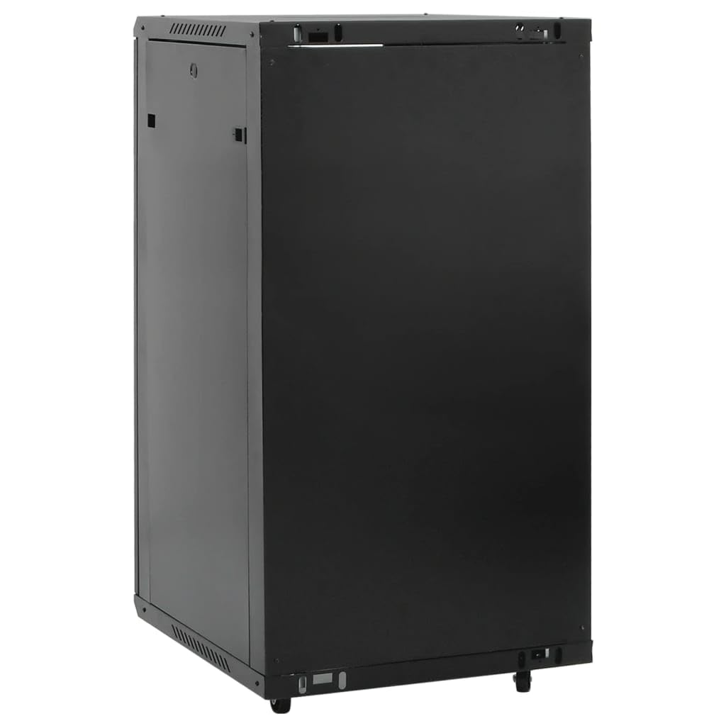 vidaXL Armoire réseau 22U avec Pieds pivotants 19" IP20 60 x 60 x 120 cm