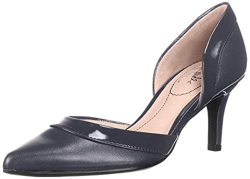 LifeStride Women's Saldana Pump, Navy, 7.5 M US