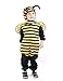 DEGUISE TOI Déguisement Abeille Garcon - Jaune - XS 3-4 Anni (92-104 cm)