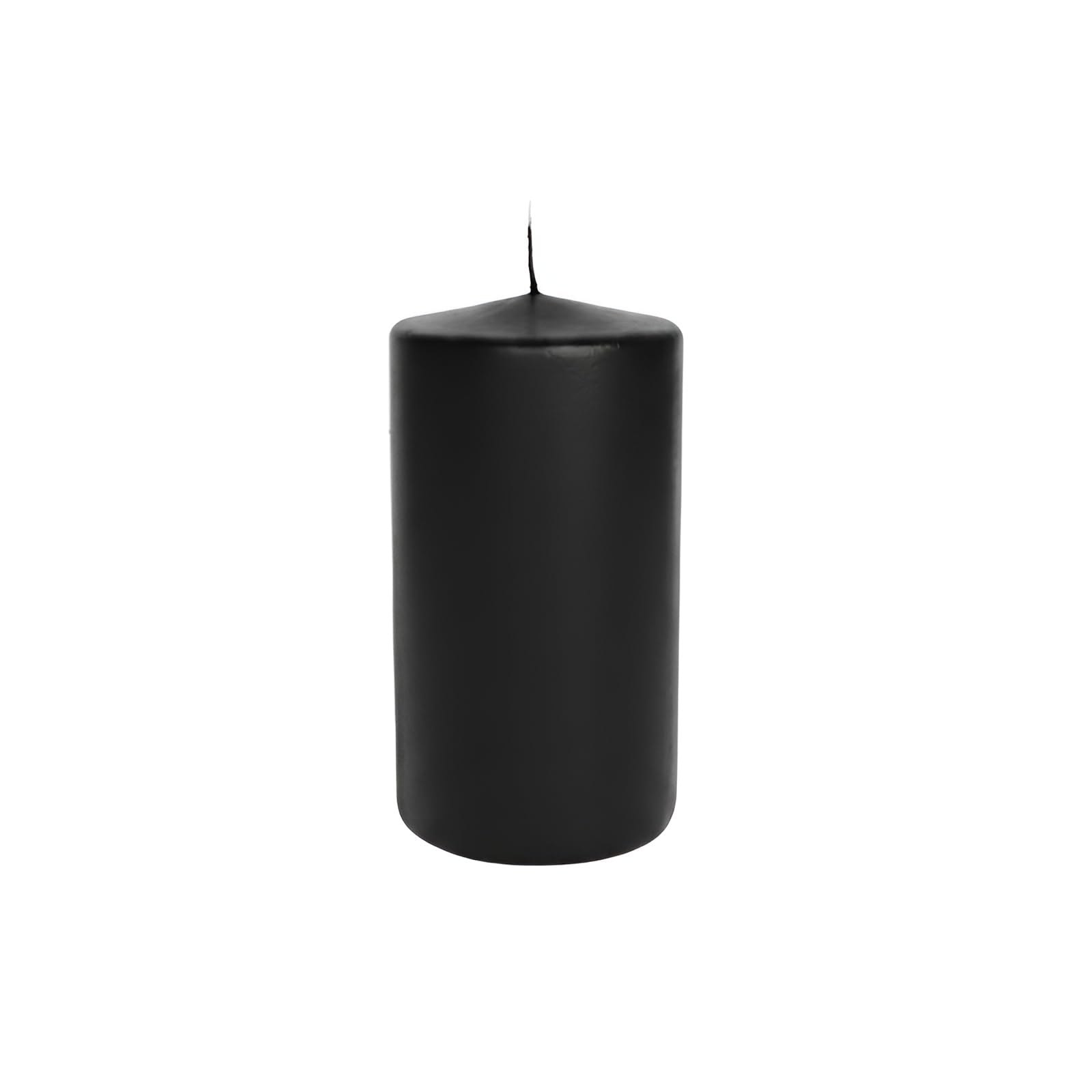 Risthò 56205_18 Candles, Black, Diameter 8 cm, Height 15 cm, Pack of 2