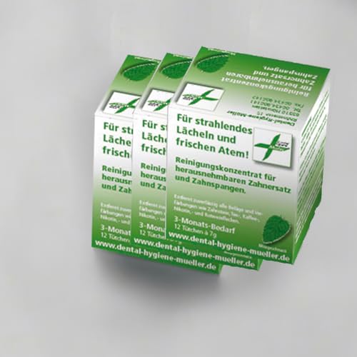 3 x Reinigungskonzentrat Dentalreiniger für Ultraschall Reinigungsgeräte