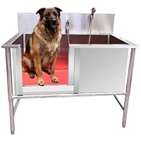 Amazon.co.jp: Yozuki ドッグバス トリミング台 ステンレスシンク 犬の
