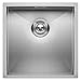 Zlewozmywak ze stali nierdzewnej / Zlewozmywak MIZZO Quadro 40-40 wpuszczany/nakładany- Kwadratowy zlewozmywak ze stali nierdzewnej 40 * 40 cm