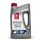 TRIAX Marine Ultra 25W-40 Full Synthetic 4-Stroke Engine Oil For Applications Requiring FC-W, API SM & JASO MA | All Inboard, Outboard, Personal Watercraft & Supercharged Marine Engines (5 Quart)