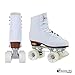 Chicago Quad Roller Skates for Women & Men – Durable, Top Performance Indoor/Outdoor Use or Roller Derby - Classic Deluxe Leather High-Top Boots with 60mm Urethane Wheels & Semi-Precision Bearings