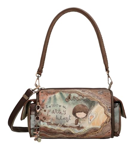 Sac porté épaule Anekke marron pour femme au style unique