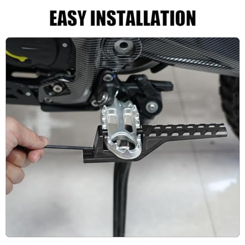 Urlwall ET22083255 Upgraded Passenger Footpegs Pedal Extender thumb #2