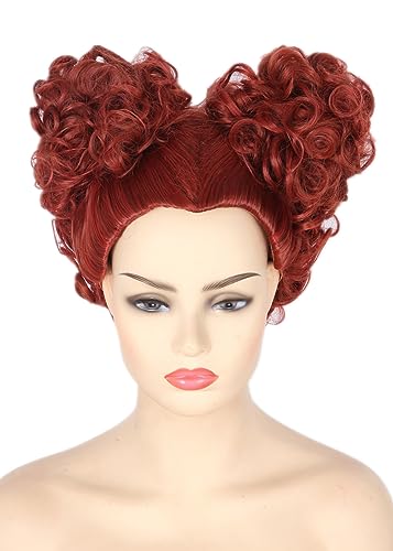 Topcosplay Mens Wig Black Short Curly Cosplay Halloween Costume Wigs for Men