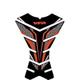  pour Honda VFR 800 800F 800X1200 1200 F 1200X400 Réservoir 3D Moto Réservoir Pad Protecteur Decal Autocollants Cas (Color : 23 Orange)