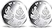 Luxmi Ganesh Ji Coin Diwali Deepawali Dhanteras Silver Coin 10 Gm Pure 999 Set of 2 RISC020220221 RISC001221