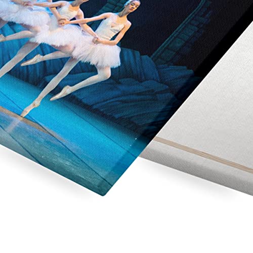 Tableau ballet ballerine sur les pointes affiche danse classique 45x30cm - 2