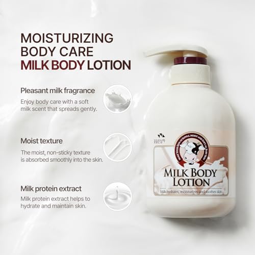 FLOR DE MAN COSMOCOS SOMANG MILK BODY SOOTHING & MOISTURIZING LOTION 500ml