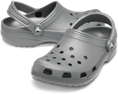 Crocs Unisex-Adult Classic Clogs, Slate Grey, 5 Men/7 Women — view 6