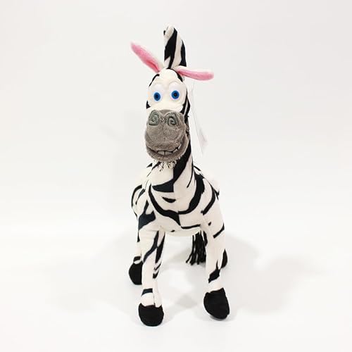 FIASHCN Movie Madagascar Penguins Plush Toy Cartoon Figure Lion Giraffe Penguin Zebra Hippo Pillow Dolls for Kids Gift 25cm Giraffe