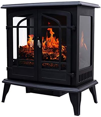 Tkllovve 古い電気暖炉ヒーターリアルなled炎効果4熱設定安全カットアウトシステムリビングルーム床立ち B08mx8znpt 7377 Are 電気ファンヒーター Arrowspeedline Com Vn
