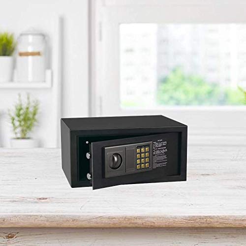 Clavier numérique électronique pour protéger vos documents de maison avec le coffre noir 40cm