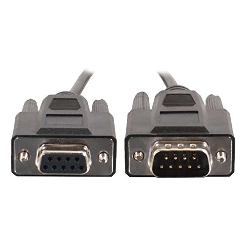 C2G 52030 Db9 M/F Serial Rs232 Extension Cable, Black (6 Feet, 1.82 Meters) #TOP21