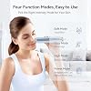 Laser Hair Removal for Women, IPL Laser Hair Removal Device, Painless Hair Remover at Home with Sapphire Ice-Cooling, Long-Lasting Hair Reduction in 3 Weeks for Face Body Bikini, Gifts for Women Her