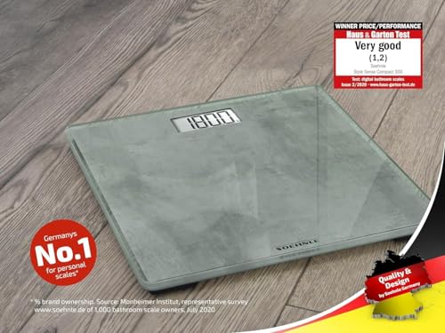 Soehnle Personenwaage Style Sense Compact 300 mit LCD-Anzeige