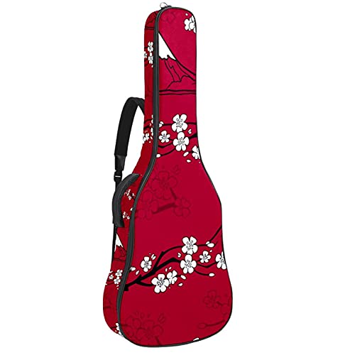 Housse guitare imperméable avec zip robuste pour basse et acoustique