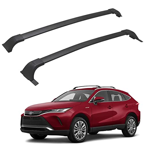 Posris Roof Rack Cross Bars Compatible with 2021 2022 2023 2024 Toyota Venza XLE & Limited Roof Cargo Crossbars Luggage Carriers