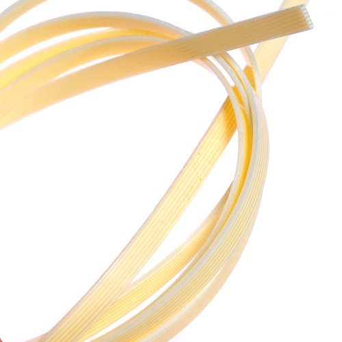 3Pcs Cream Vertical Stripes Celluloid 5 Feet Guitar Binding Purfling Strip 1650 X 6 X 1.5 Mm #TOP1