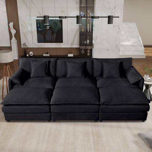 Reimagine Your Space! Oversized Deep Seat Sectional Sofa - Chic