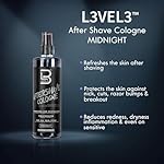 L3 Level 3 After Shave Spray Cologne - Softens Skin - Refreshes and Relieves Face and Skin - Moisturizing Formula Level Three After Shaving - Image 2