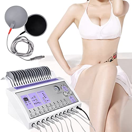 Kacsoo Slim-Ming Instrument ,Electric Mus-Cle Stimulator, Vacuum Negative Pressure Chest Massager, Meridian Dredging, We-Ight Lo-Ss Stimulator #TOP7